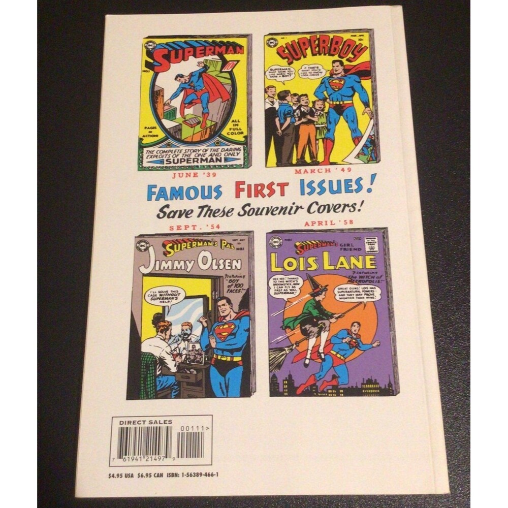 GIANT SUPERMAN ANNUAL #1 DC Comics Book- 1998 - Picture 3 of 3